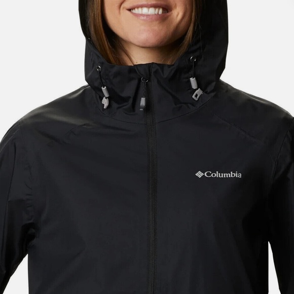 Columbia Ladies' Waterproof Lowland Ultra Jacket Omni Tech Medium NWT - Picture 4 of 8